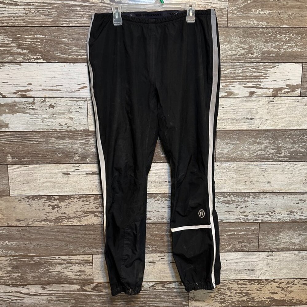 Novara Black Hardshell Men's Waterproof Cycling Rain Pants